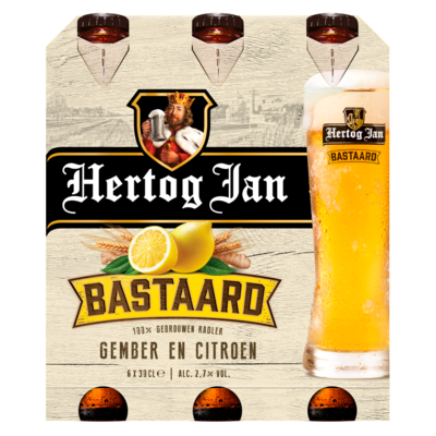 Hertog Jan Bastaard citroen gember 6 x 30cl