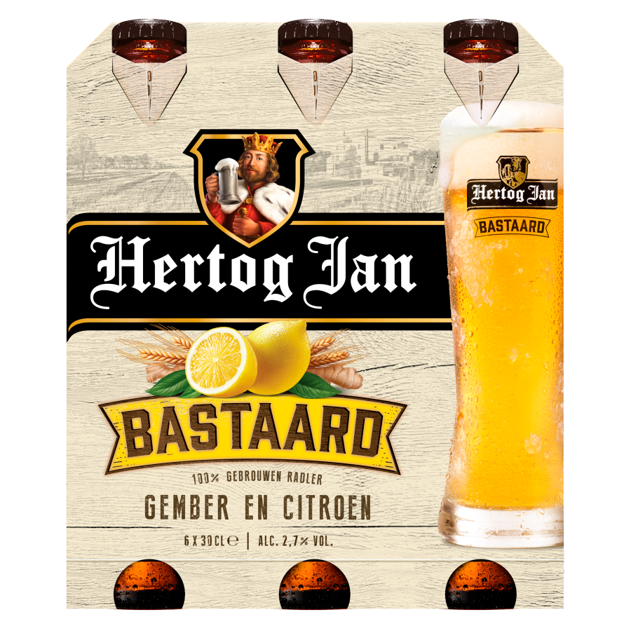 Hertog Jan Bastaard citroen gember 6 x 30cl