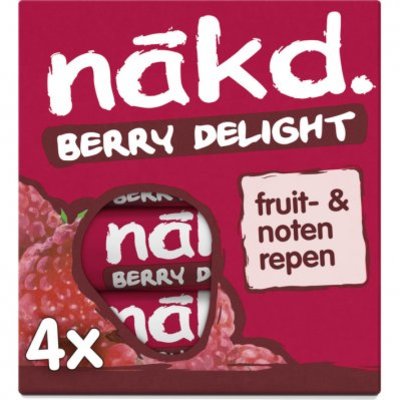 Nakd Berry delight fruitreep met noten