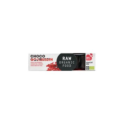 Raw Organic Food Chocoladereep Gojibessen