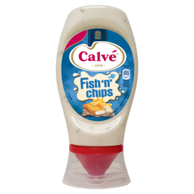 Calvé Saus Squeeze Fish and Chips