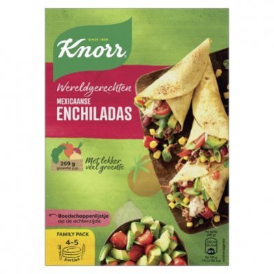 Knorr Wereldgerechten mexicaanse enchiladas