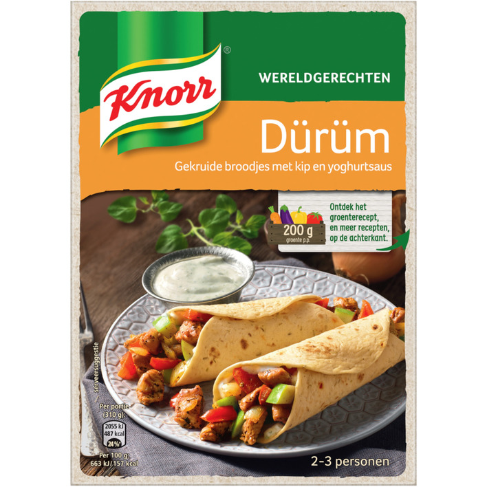 Knorr Wereldgerechten durum