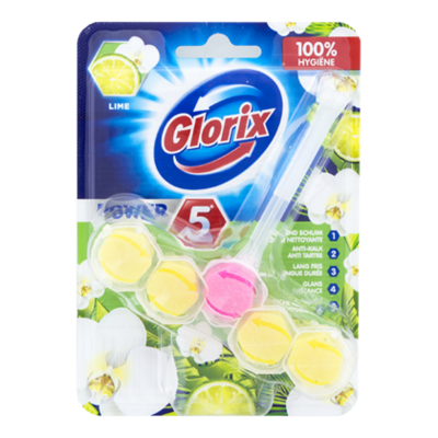 Glorix Toiletblok power lime