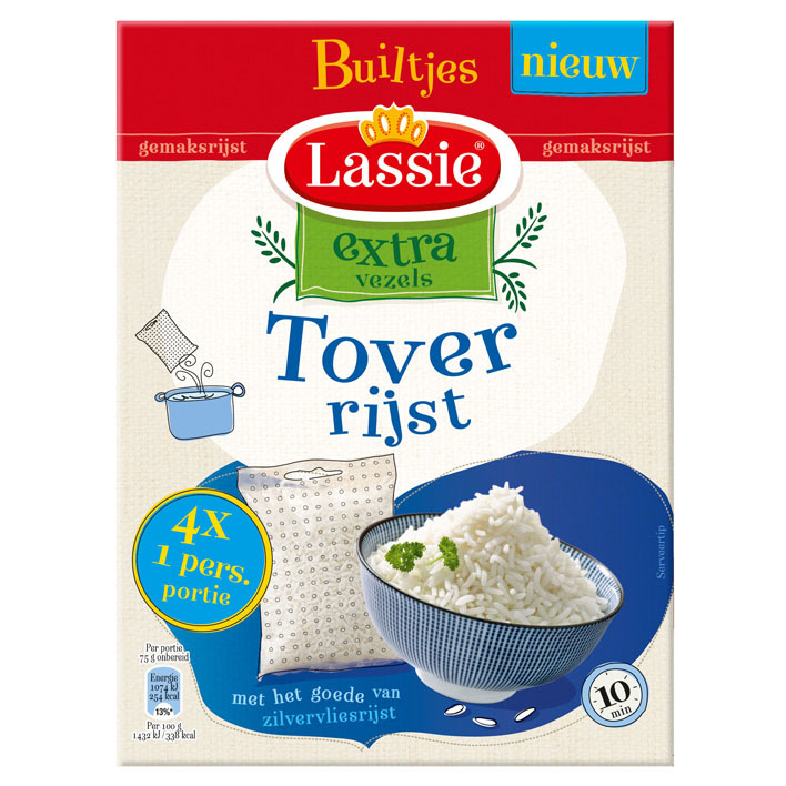Lassie Builtjes toverrijst extra vezels