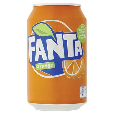 Fanta Frisdrank Orange Blik 33cl