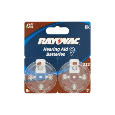 Rayovac Hearing Aid Batteries 1,45 V