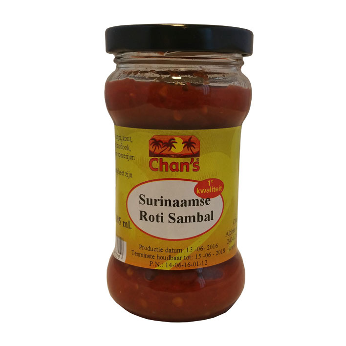 Chan's Surinaamse roti sambal
