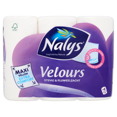 Nalys Toiletpapier velours maxi