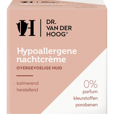 Dr. van der Hoog Hypo allergene nachtcrème