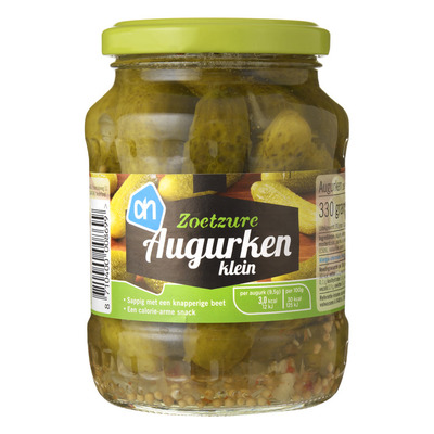 Huismerk Zoetzure augurken klein