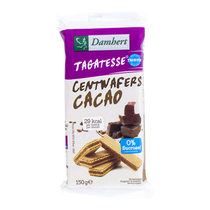 Damhert Tagatesse centwafels choco