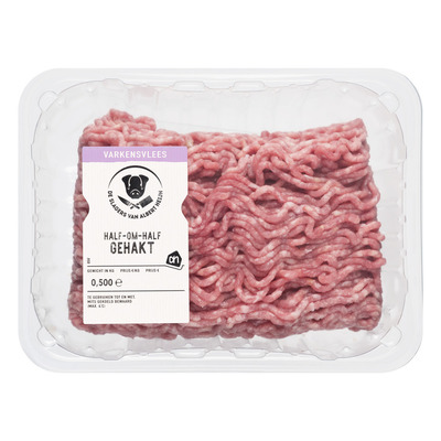 Huismerk Half om half gehakt