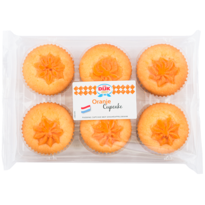 Van Dijk Cupcakes oranje