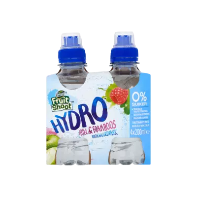 Teisseire Fruit Shoot Hydro Appel & Framboos Bronwaterdrank