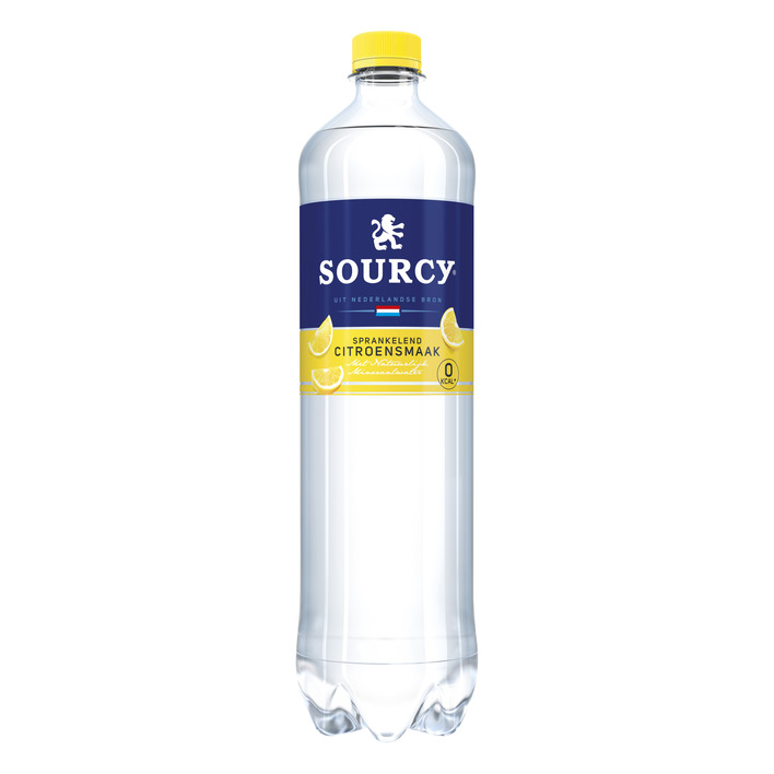 Sourcy Citroen koolzuurhoudend mineraal water
