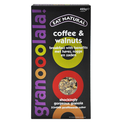 Eat Natural Granooolala coffee & walnuts