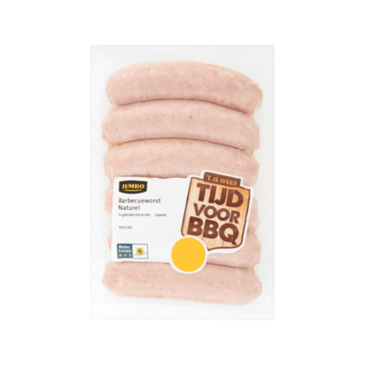 Huismerk Barbecueworst Naturel