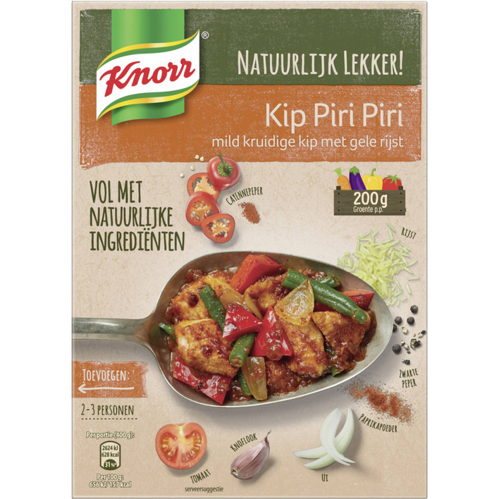 Knorr Natuurlijk lekker piri piri