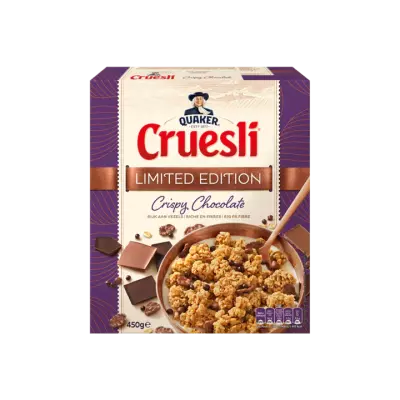Quaker Cruesli crispy chocolade