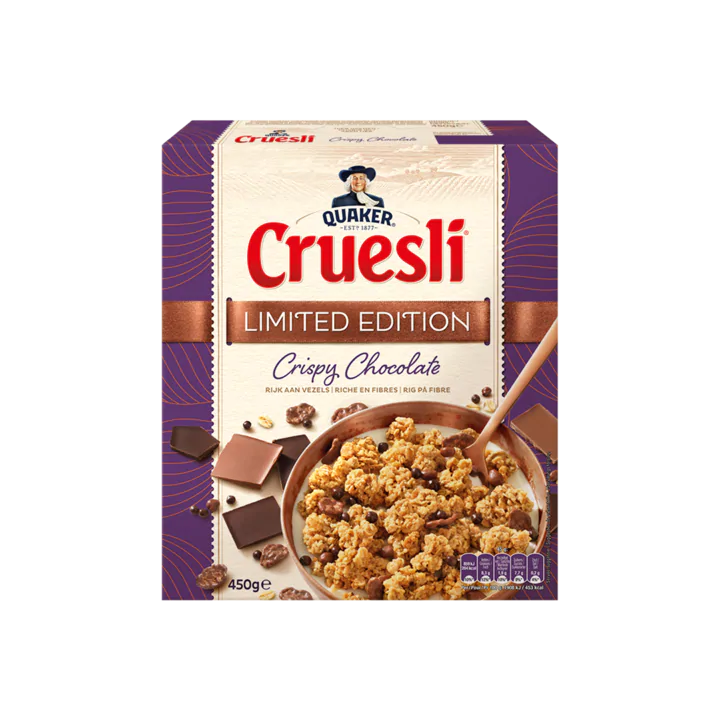 Quaker Cruesli Crispy Chocolade