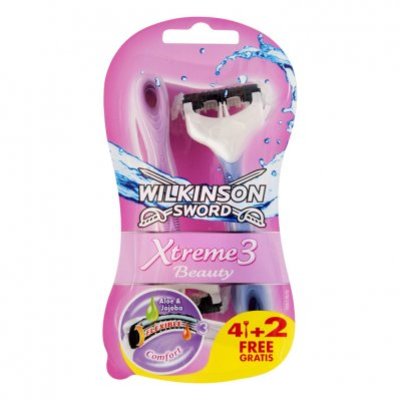 Wilkinson Xtreme 3 beauty 4+2 gratis