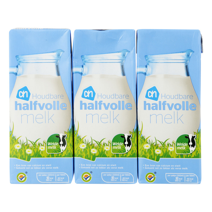 Huismerk Halfvolle melk houdbaar