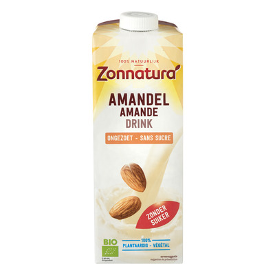 Zonnatura Amandel drink ongezoet