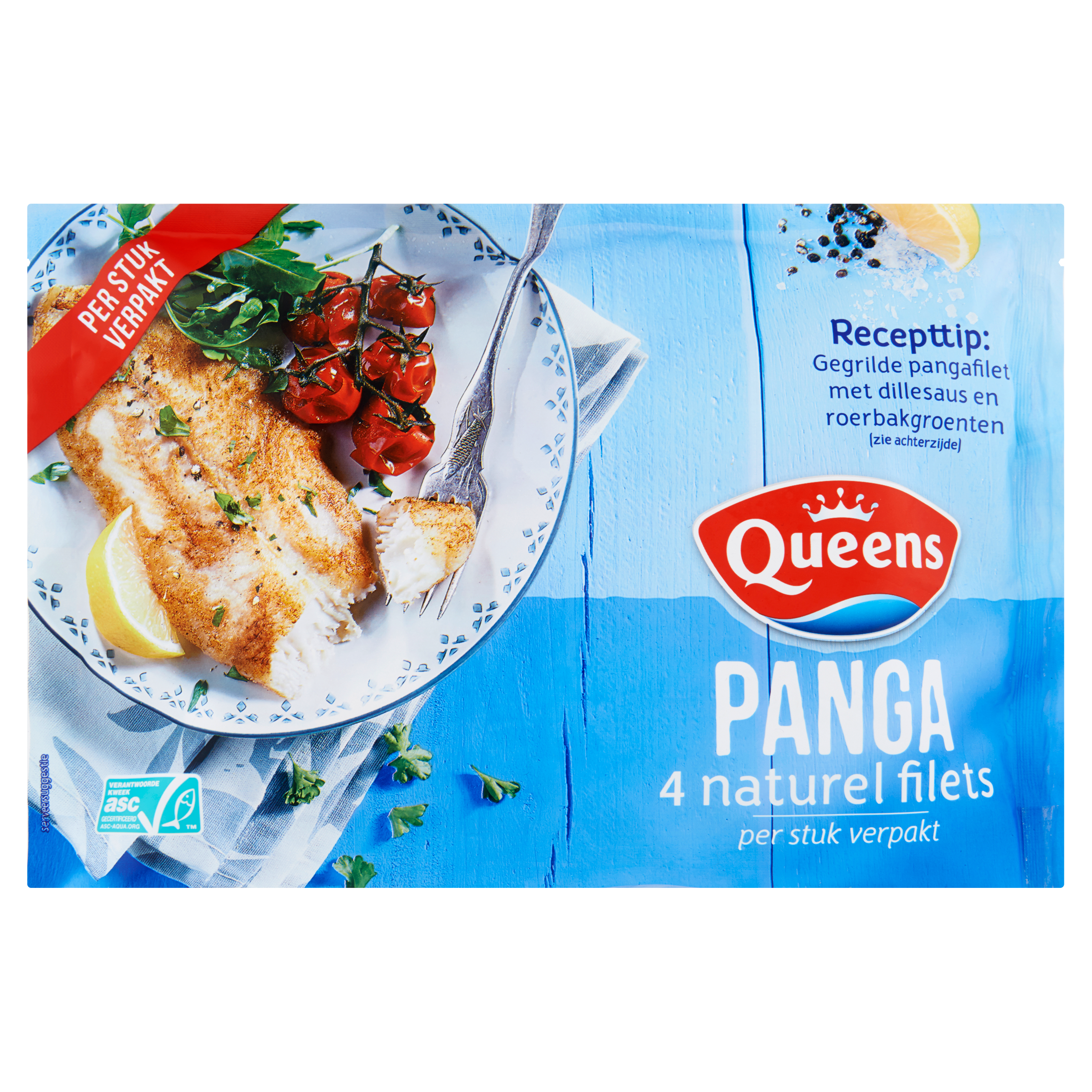 Queens Panga 4 Naturel Filets 500 g