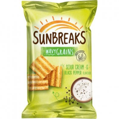 Sunbreaks Meergranen chips zure room & peper
