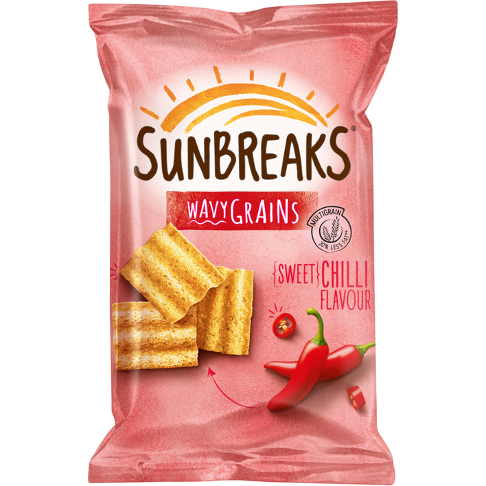 Sunbreaks Meergranen chips sweet chilli