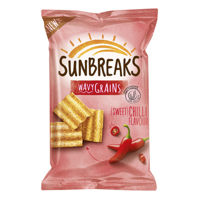 Sunbreaks Meergranen chips sweet chilli