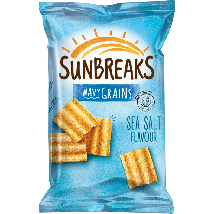 Sunbreaks Meergranen chips zeezout