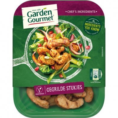 Garden Gourmet Vegetarische gegrilde stukjes