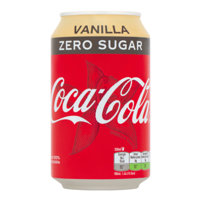 Coca-Cola Zero vanilla