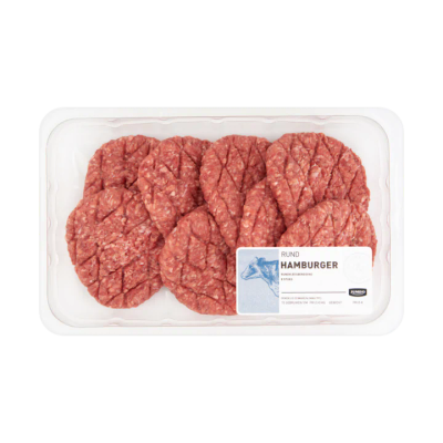 Huismerk Rund Hamburger 8 Stuks