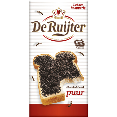 De Ruijter Chocolade hagel puur