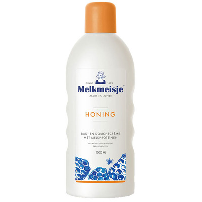 Melkmeisje Bad & douche crème honing