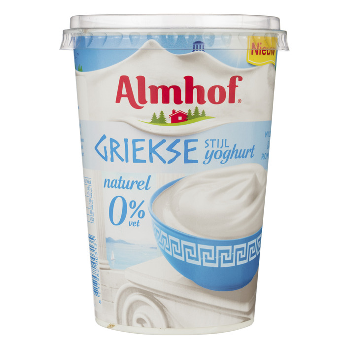 Almhof Griekse stijl yoghurt 0% vet naturel