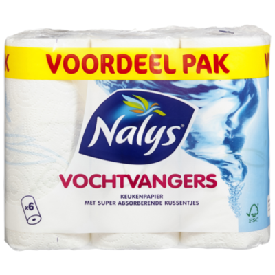 NALYS Vochtvangers keukenpapier