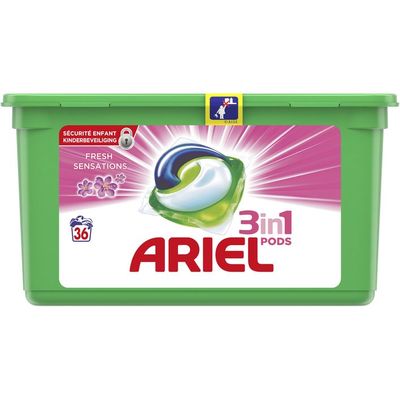 Ariel 3in1 pods fresh sensation pink wasmiddel