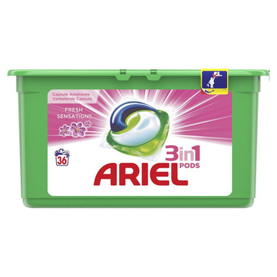 Ariel 3in1 pods fresh sensation pink wasmiddel