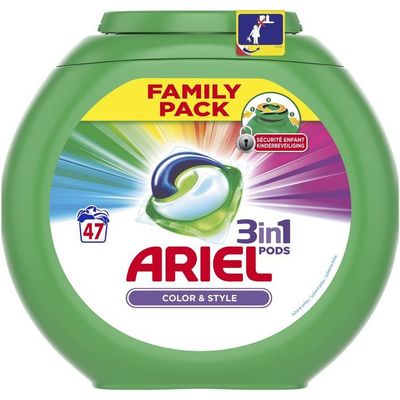 Ariel 3in1 pods kleur&stijl wasmiddel capsules