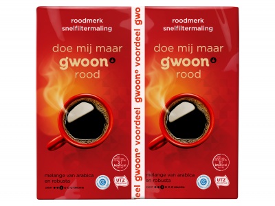 Huismerk Aroma dubbelpak snelfilter