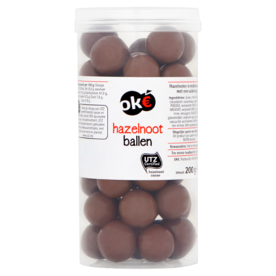 Budget Huismerk Chocolade hazelnoot ballen