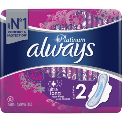 Always Platinum ultra long maandverband