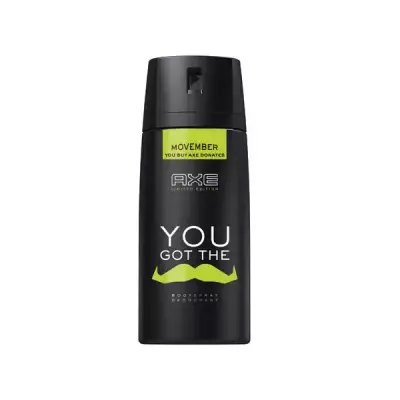 Axe You Movember Deodorant Bodyspray