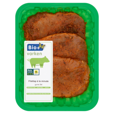 Bio+ Filetlapjes gyros