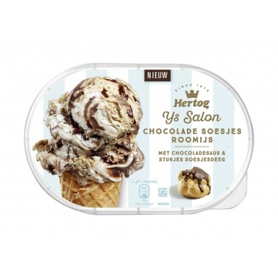 Hertog Chocolade soesje