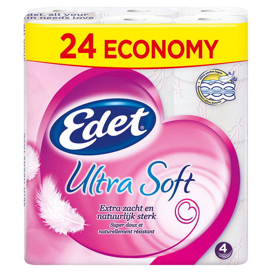 Edet toiletpapier ultra soft 4 laags